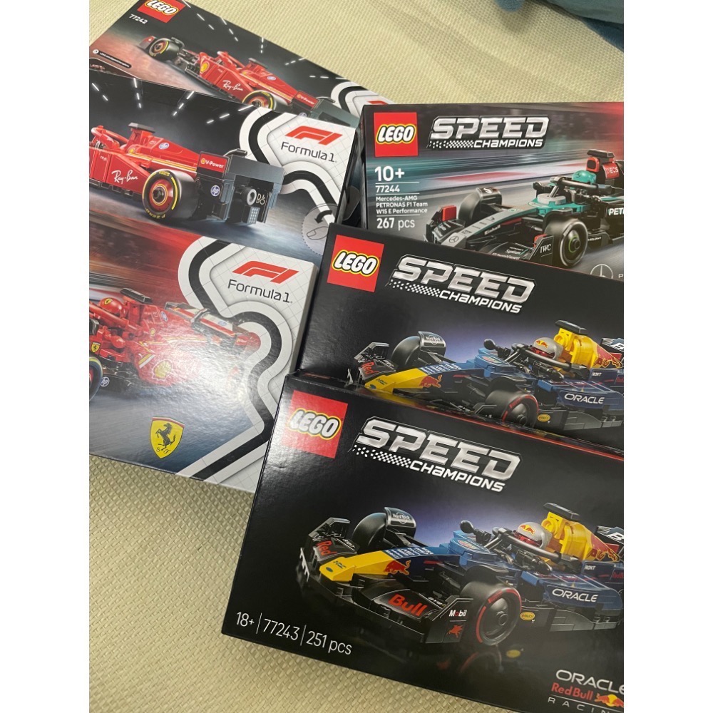 77252 LEGO 樂高 77255 77256 F1 賽車系列 回到未來時光機77242 77244 77245-細節圖2