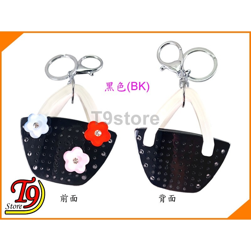 【T9store】日本進口 花卉圖案鑰匙圈吊飾 包包吊飾-規格圖2