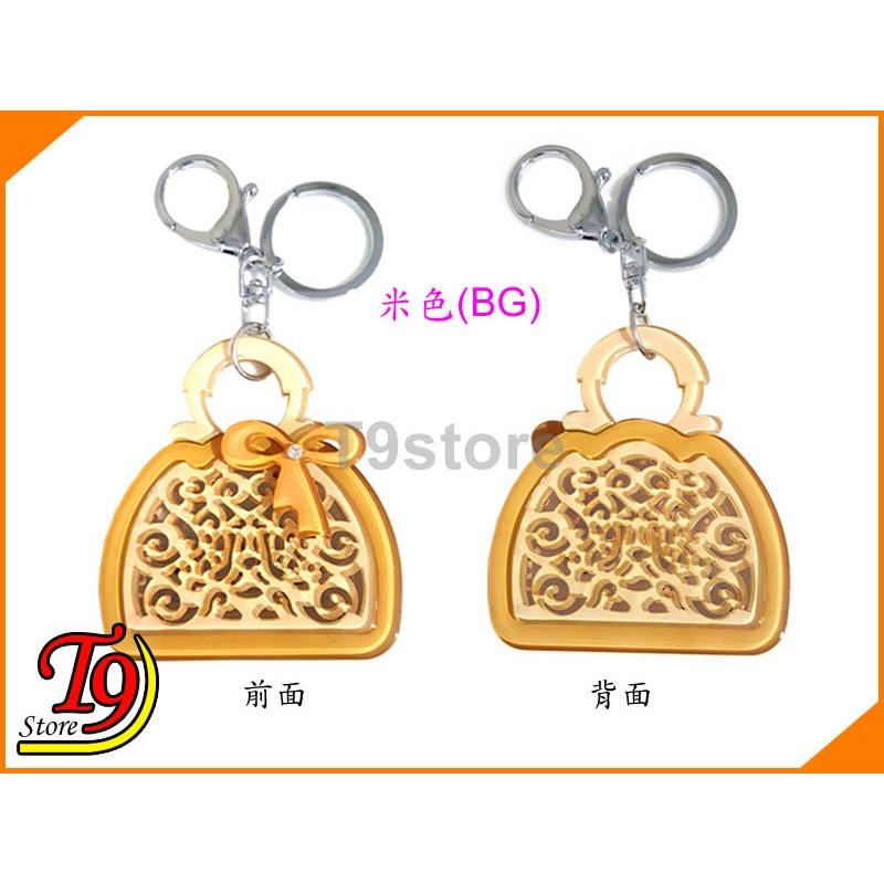 【T9store】日本進口 絲帶透視鑰匙圈吊飾 包包吊飾-規格圖2