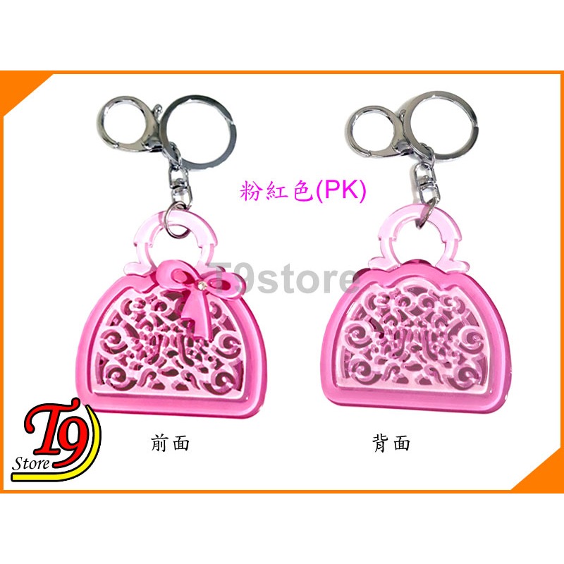 【T9store】日本進口 絲帶透視鑰匙圈吊飾 包包吊飾-規格圖3