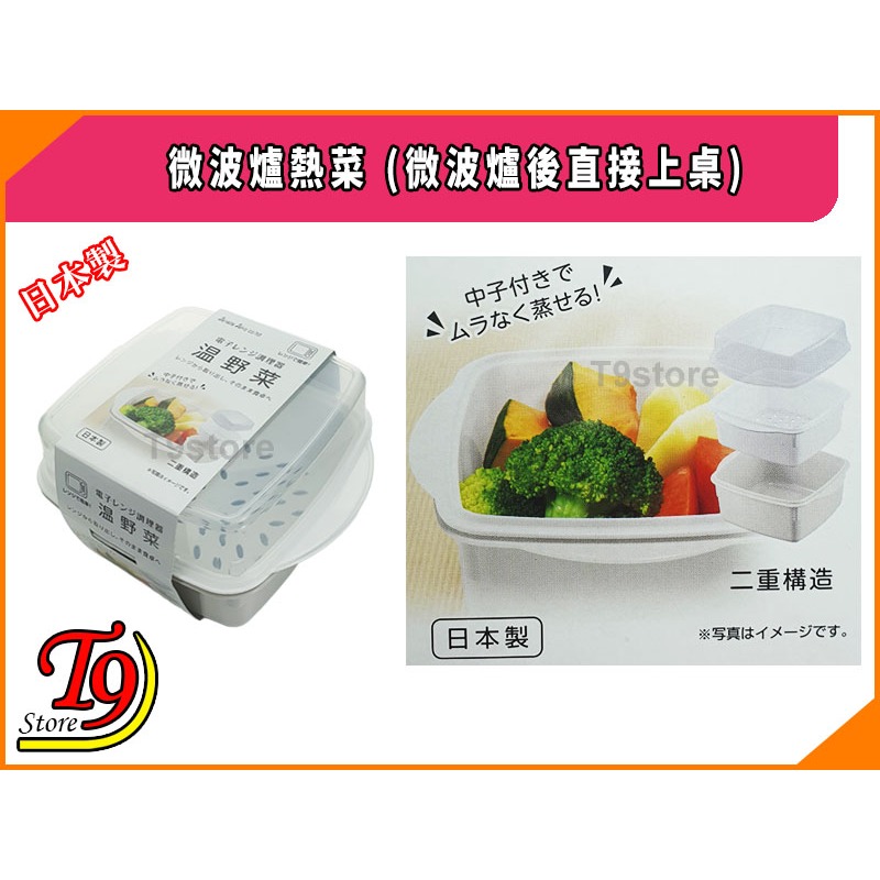 【T9store】日本製 微波爐熱菜 (微波爐後直接上桌)-細節圖2