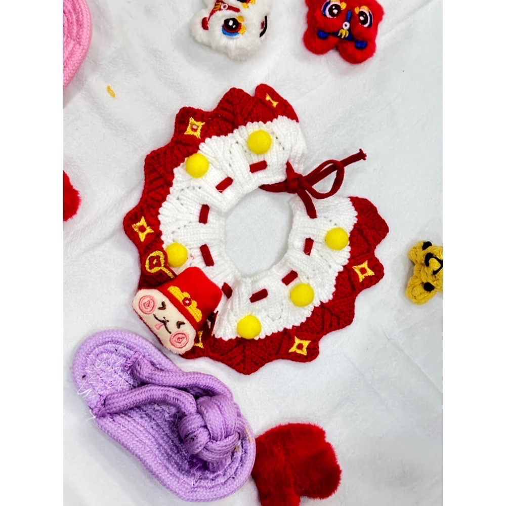 是～～過年領巾呀！-細節圖2