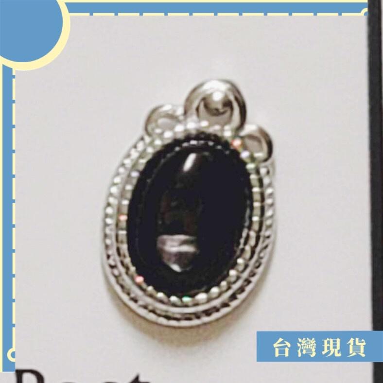 耳針_金運石蛋面耳針 復古耳針 金運石 925純銀-細節圖3