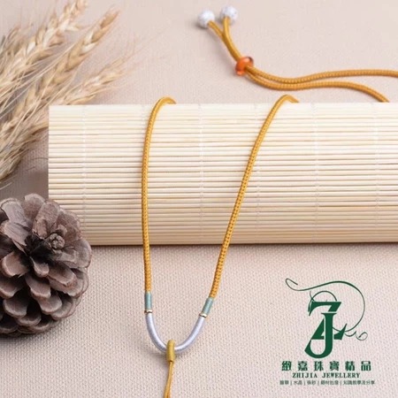 星月菩提波羅結伸縮項鍊繩 細繩 中國結繩 多色 玉牌繩 棉繩 DIY 項鍊繩 素材 半成品-規格圖3