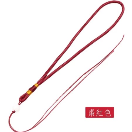 素材 現貨 多色手把繩 15cm 玉件掛繩 吊飾繩 DIY 中國結繩 手作素材 吊飾 手把件 車掛-規格圖2