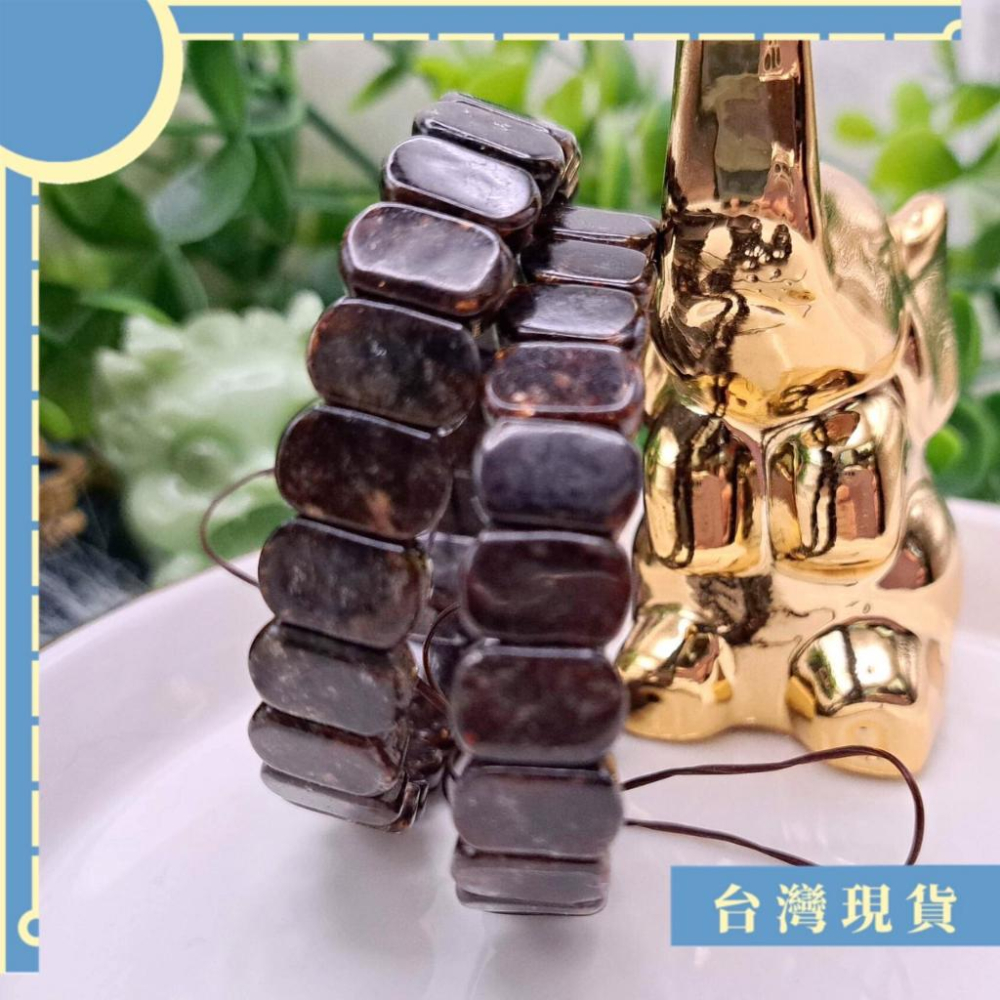 手排_努烏邁特星閃石 12mm 18圍 古代神奇魔法石 保護 護身符-細節圖3