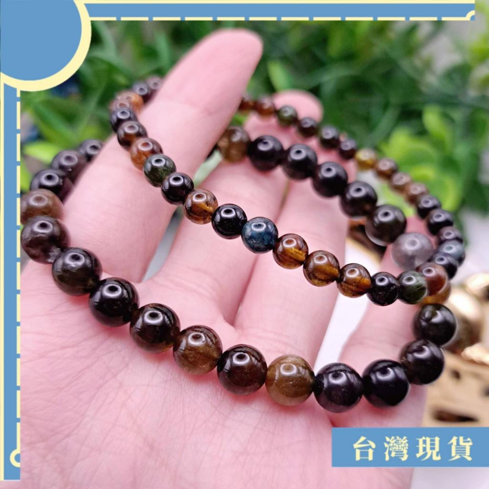 手珠_玫瑰碧璽手串 5-7mm 招財 旺夫石 招人緣 BC 碧璽 女人石-細節圖3