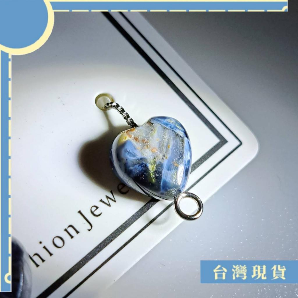 耳環_2401更 S925純銀彼得石耳鍊 含擦拭布 Pietersite 暴風雨王者之石 彼德石 耳環 飾品-細節圖3