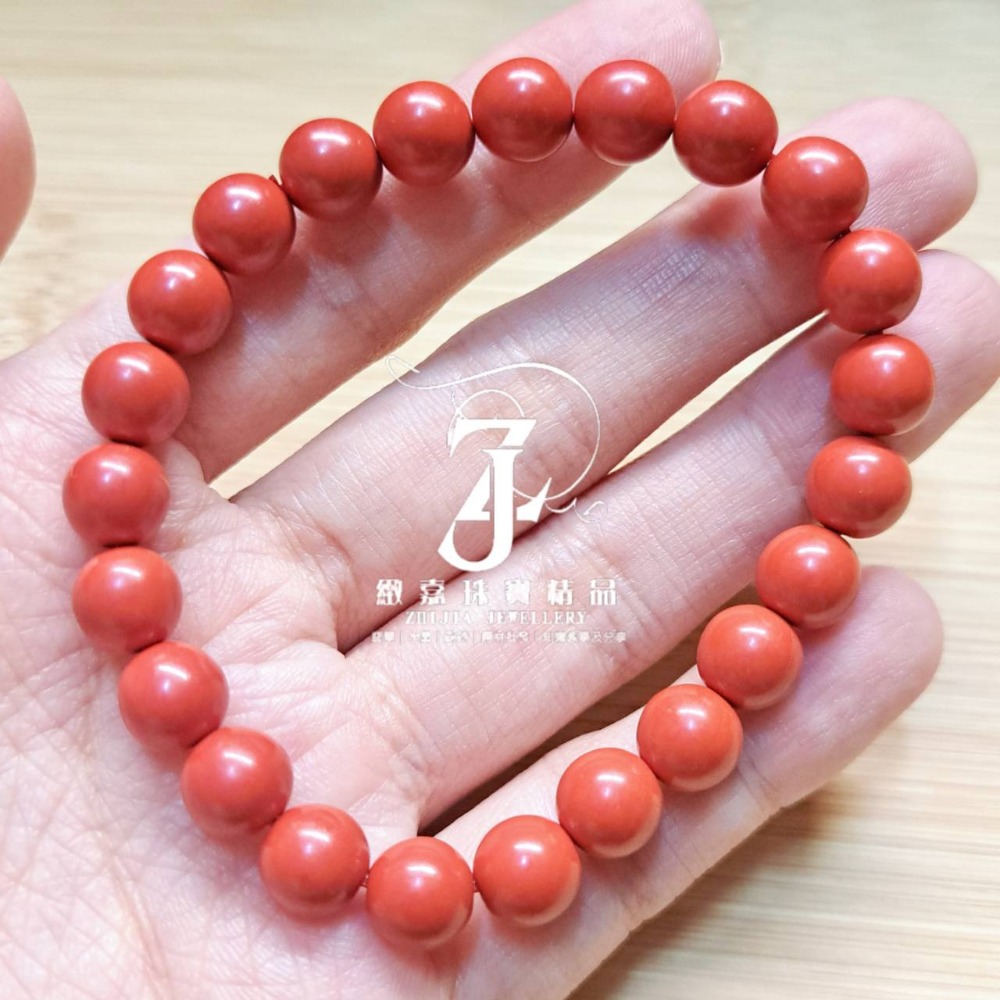帝王紫金硃砂 紅砂 手珠 85-95% 素面 已驗證 純天然 紫金砂 朱砂 避邪 化煞 防小人-規格圖7