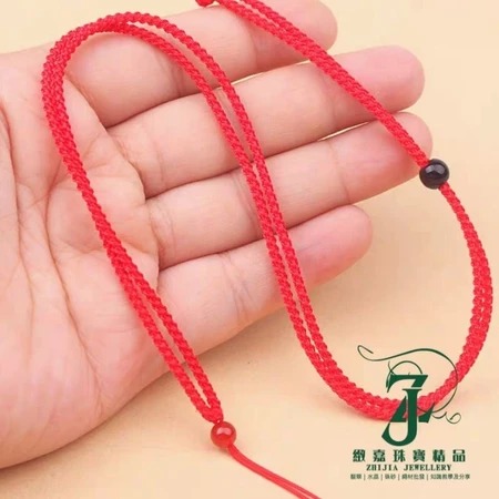 波羅結伸縮項鍊繩 細繩 中國結繩 玉牌繩 棉繩 DIY 項鍊繩 手作 多色可選-規格圖3