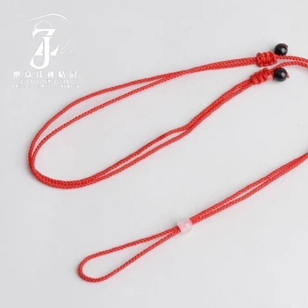 棉質平安扣專用項鍊繩  可用於戒指 吊墜等 吊飾繩 伸縮繩 粗1.5mm 周長44-64mm 快速方便-規格圖2