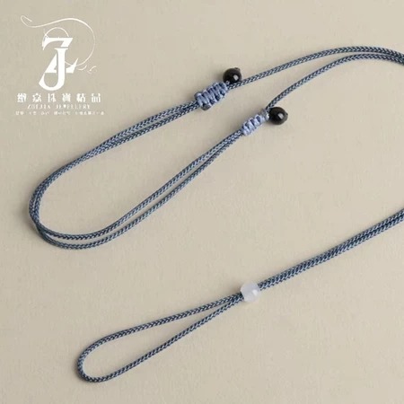 棉質平安扣專用項鍊繩  可用於戒指 吊墜等 吊飾繩 伸縮繩 粗1.5mm 周長44-64mm 快速方便-規格圖2
