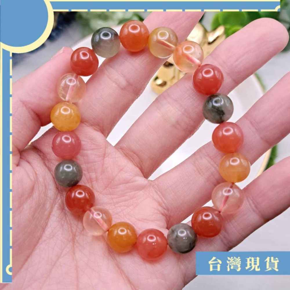 手珠_福祿壽三喜 兔毛水晶手珠 髮晶 避邪 招財 納福 吉祥 長輩 贈禮 彩度佳值得收藏的一批-細節圖2