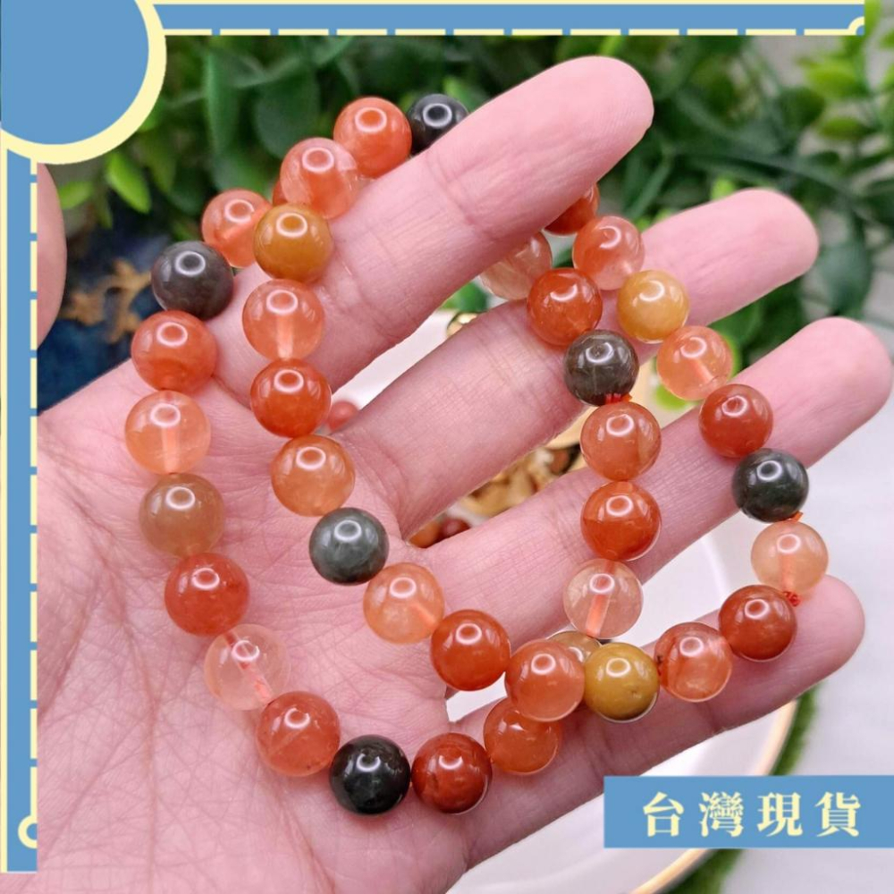 手珠_福祿壽三喜 兔毛水晶手珠 髮晶 避邪 招財 納福 吉祥 長輩 贈禮 彩度佳值得收藏的一批-細節圖4