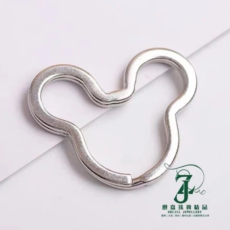 素材 DIY不鏽鋼鑰匙圈素材 手作 吊飾 多款可選 diy 未滿99不出貨 素材 鑰匙圈-規格圖3