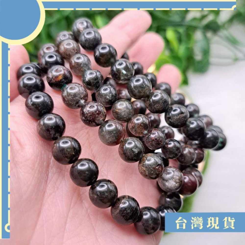 手珠_滿料紅綠幽靈手珠 5-9mm 15圍 貴人 人緣-細節圖2