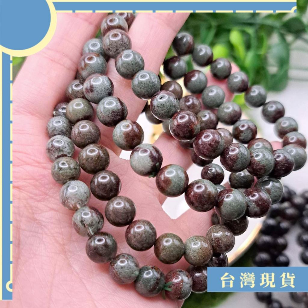 手珠_滿料紅綠幽靈手珠 5-9mm 15圍 貴人 人緣-細節圖4
