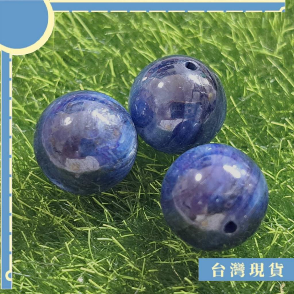 散珠_精品藍晶石散珠 6-13mm 單顆售 藍晶石 開啟喉輪幫助溝通表達 清淨心靈 提高洞察力 DIY-細節圖3