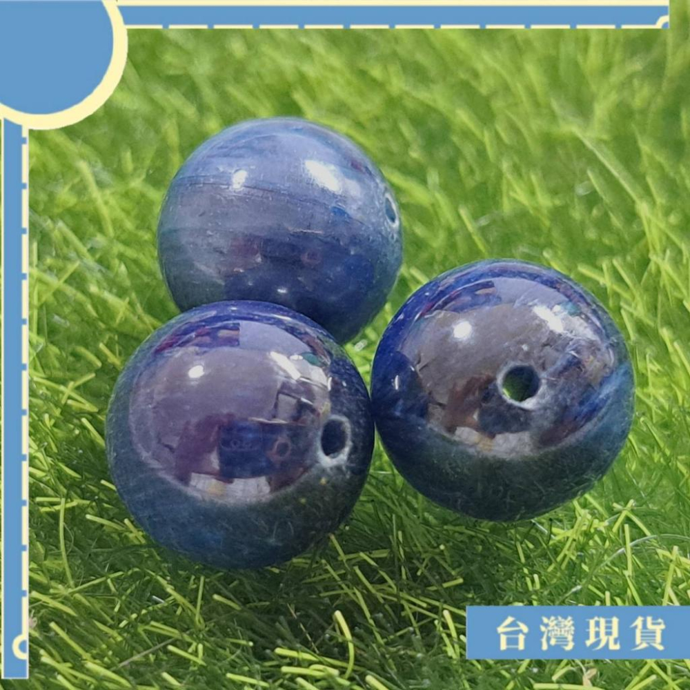 散珠_精品藍晶石散珠 6-13mm 單顆售 藍晶石 開啟喉輪幫助溝通表達 清淨心靈 提高洞察力 DIY-細節圖4