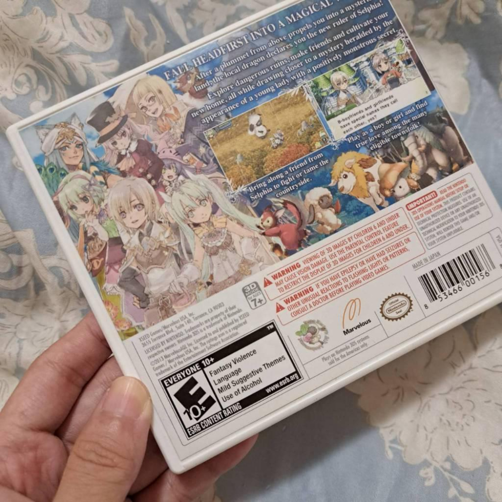 【二手】N3DS 新牧場物語：符文工廠4 Rune Factory: A Fantasy Harvest 美版 美規-細節圖5