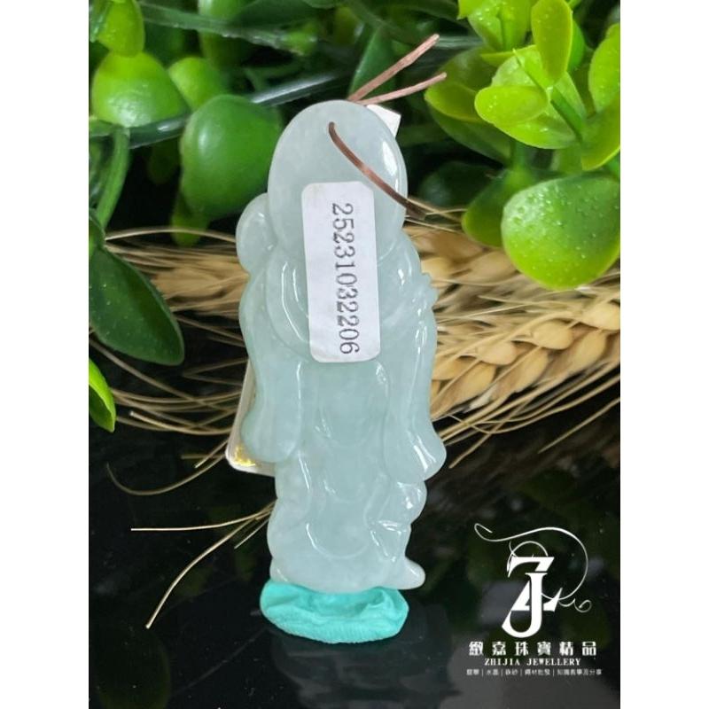翡翠 帶證 芙蓉綠 濟公 禪師 活佛 玉墜 立體雕 項鍊 緬甸玉 玉牌 日光 糯 果綠 淡綠 實拍 保A 直播 現貨-細節圖2
