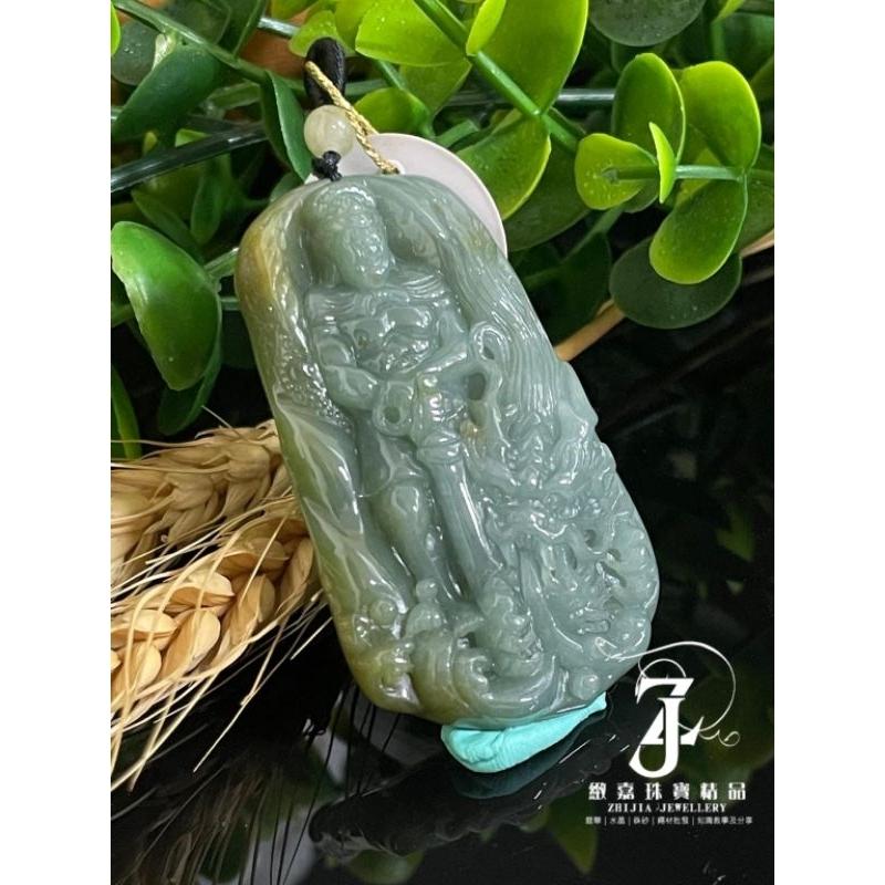翡翠 帶證 威料 不動明王 御龍 雞 八大守護神 日光 項鍊 玉牌 實拍 守護神 危地馬拉 玉件 危料 天然 保A 直播-細節圖3
