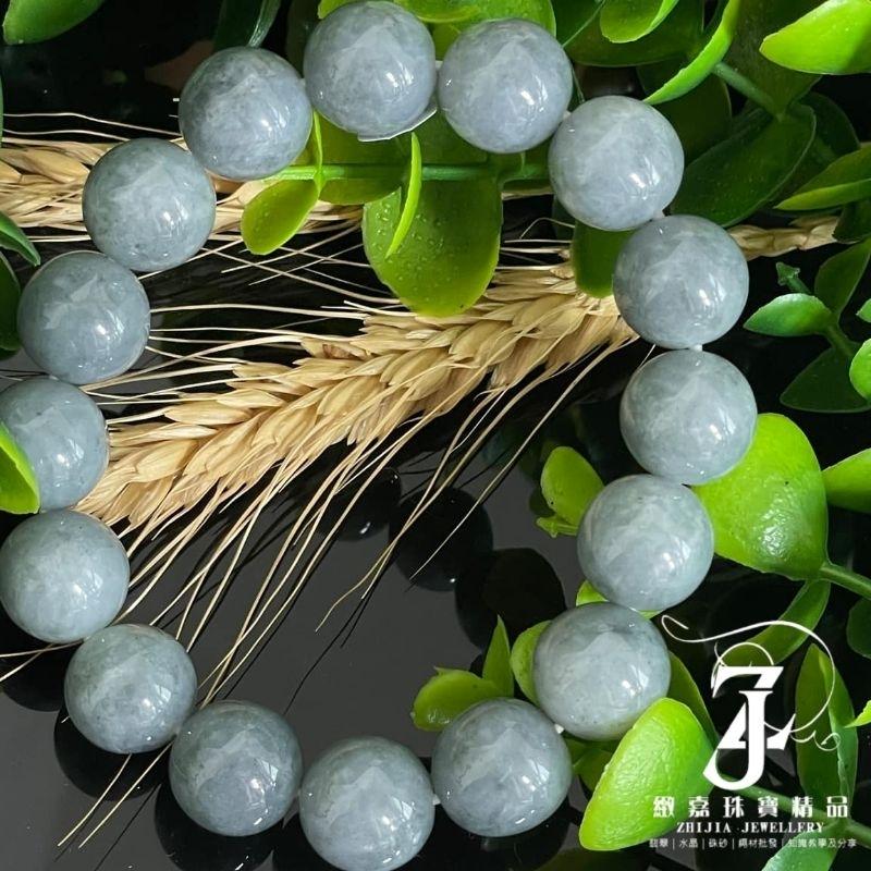 翡翠 帶證 緬甸 烏雞手珠 13m 17圍 完美 糯冰 烏雞 日光 保A 直播 現貨 大咪 手串 玉珠 天然-細節圖2