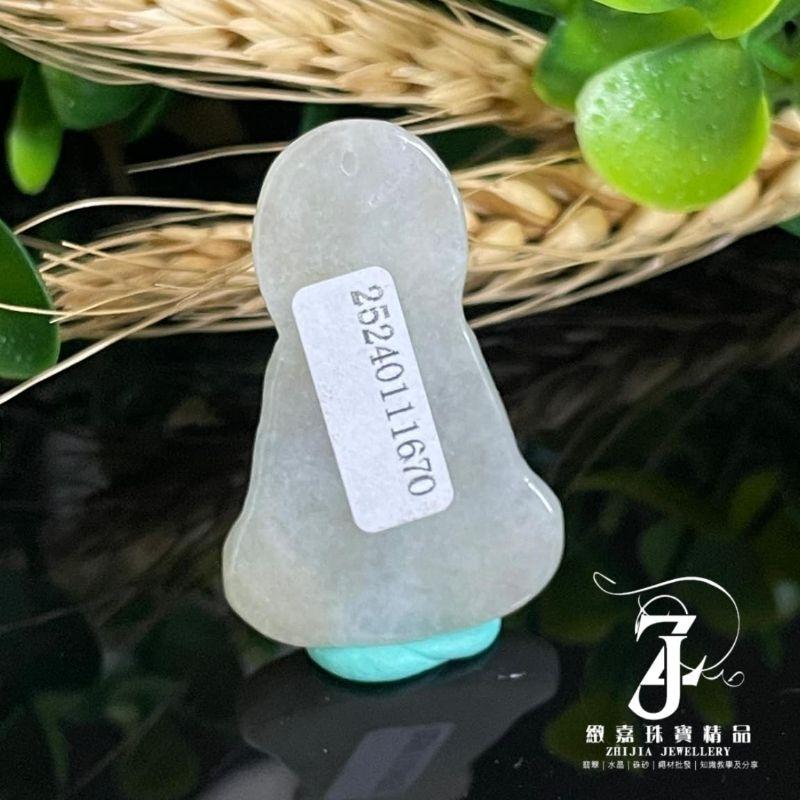 翡翠 帶證 淺黃帶綠 磨砂 坐姿媽祖 天上聖母 平安 健康 天后 信仰 神 天然 現貨 保A 自然光 考試 事業 業績-細節圖3