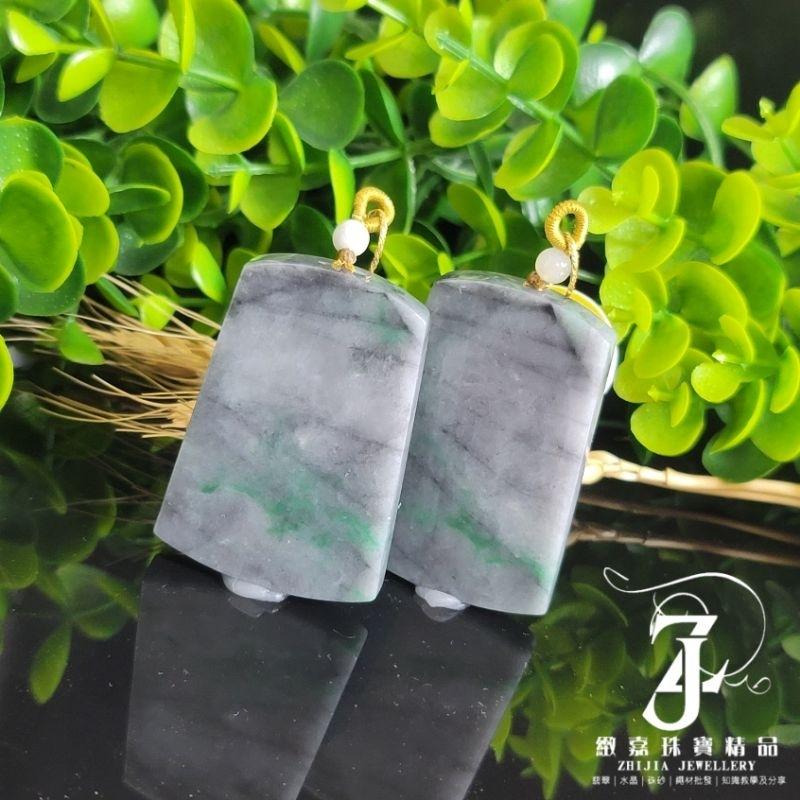 翡翠 玉牌 緬甸玉 現貨保A 烏雞帶綠無事牌 厚裝 實拍 招財 保A 直播 烏雞 平安 健康 玉牌 天然石 帶證-細節圖2