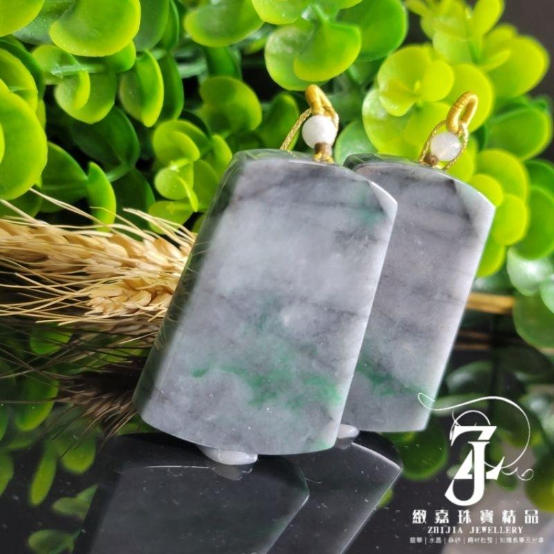 翡翠 玉牌 緬甸玉 現貨保A 烏雞帶綠無事牌 厚裝 實拍 招財 保A 直播 烏雞 平安 健康 玉牌 天然石 帶證-細節圖3