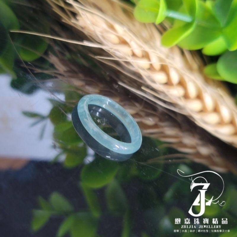 翡翠 現貨保A 藍水 起光冰威細戒 15.8 16.8 17.3 內徑 玉戒 戒指 天然 直播 熱銷-細節圖3
