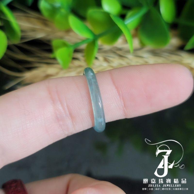 翡翠 現貨保A 藍水 起光冰威細戒 15.8 16.8 17.3 內徑 玉戒 戒指 天然 直播 熱銷-細節圖4
