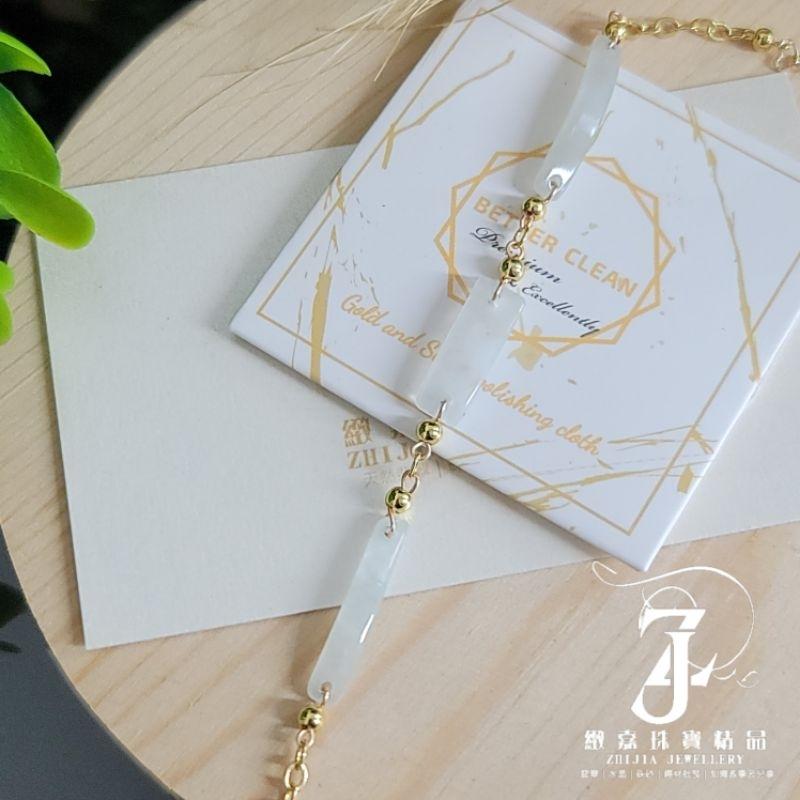 翡翠 多款 天然保A 現貨 保色 碎碎 s925 手鍊 腳鍊 三彩 冰種 果綠 起光 冰飄花 無事牌 手牌 天然玉石-細節圖6