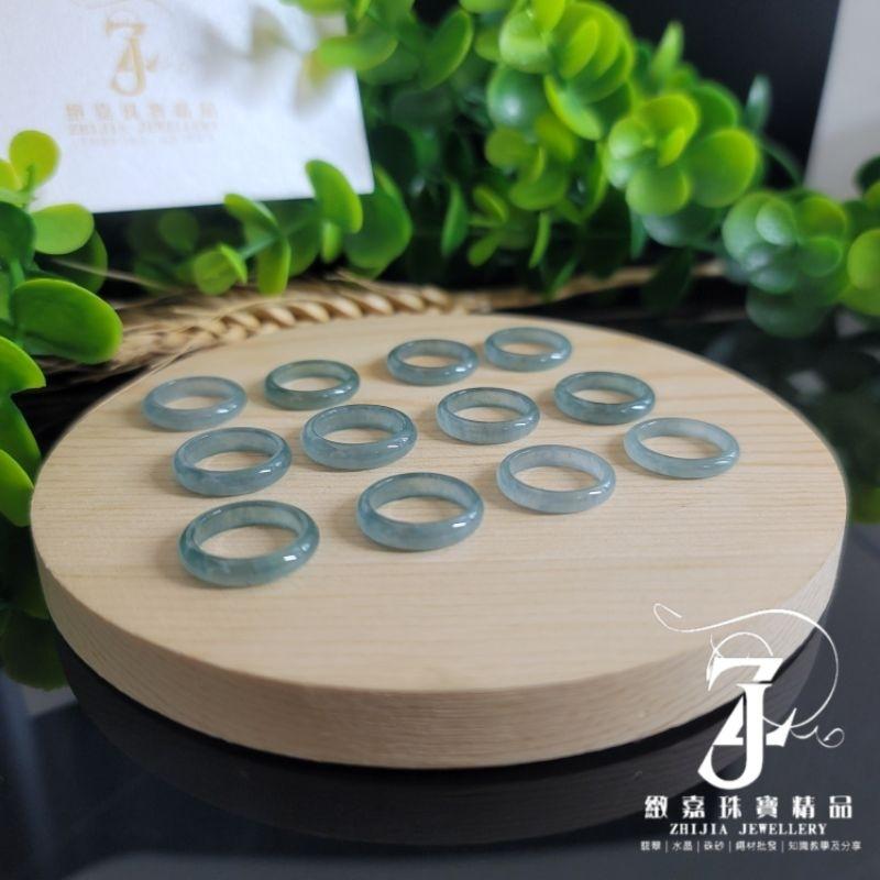 翡翠 素材 現貨保A 跑環 冰威 藍水 玉環 12 13內徑 水藍 起光 玉環 直播 瓜料 威料 玉珠 玉戒 實拍-細節圖3