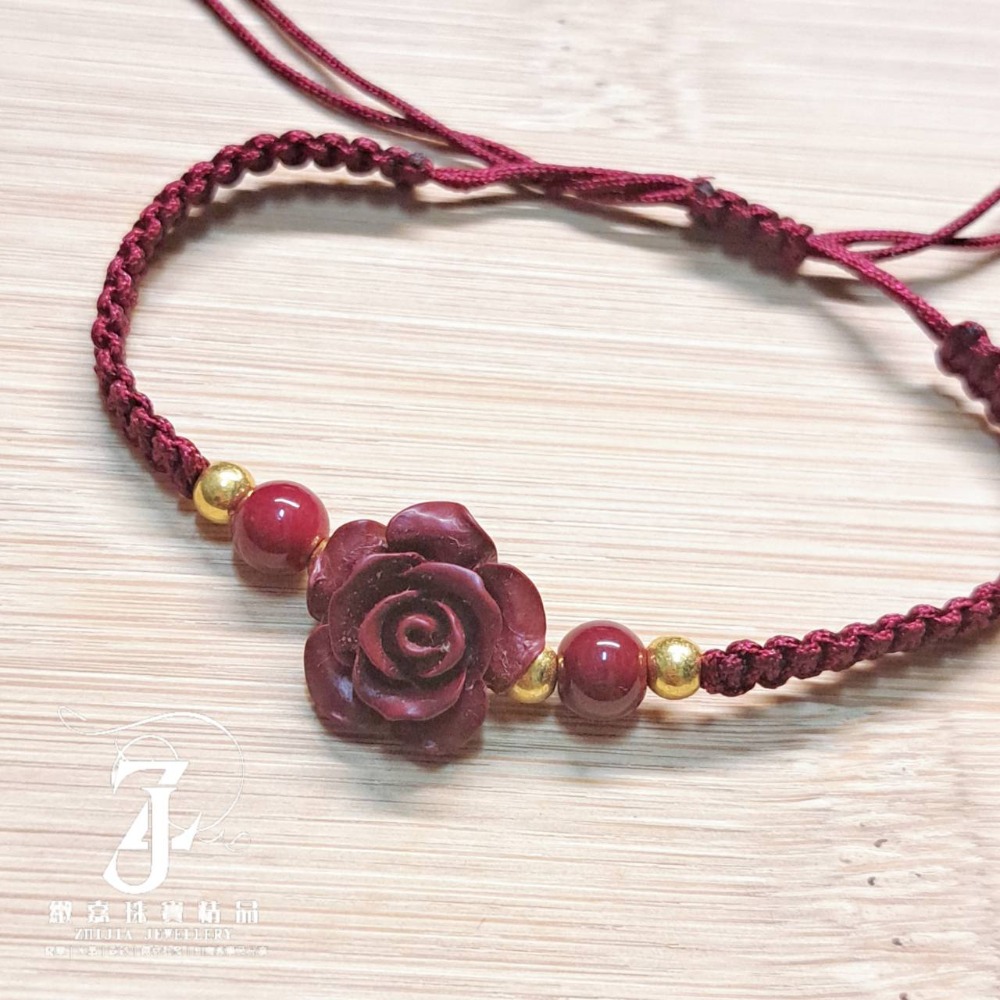 各式朱砂手繩、腳繩 多款可選 紫金砂 細繩 平安扣 貔貅 錢幣 無限 花 五路財神 平安 硃砂 避邪 化煞 防小人-規格圖5