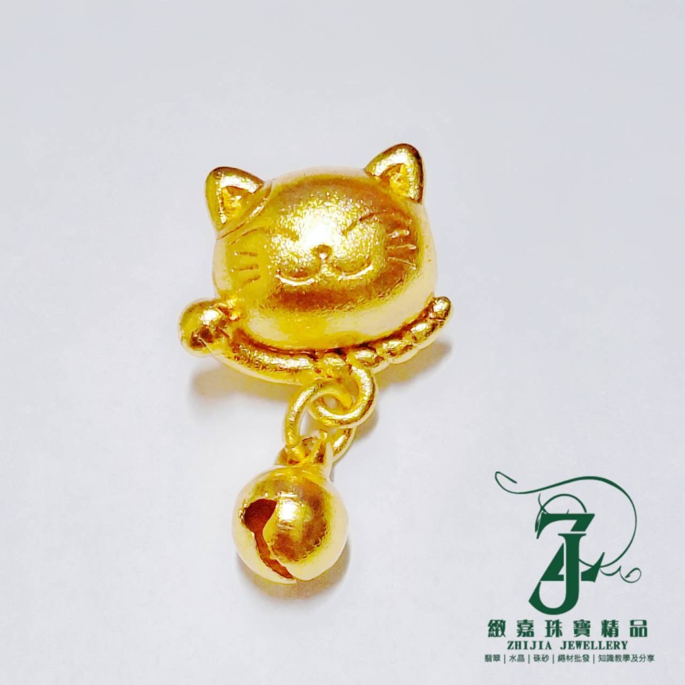 招財貓貓20*12mm