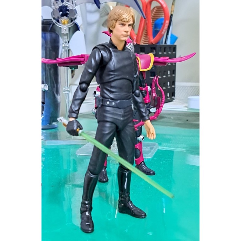 SHF 星際大戰 絕地大反攻 天行者 路克 6吋 星戰6 初版 散貨-細節圖5