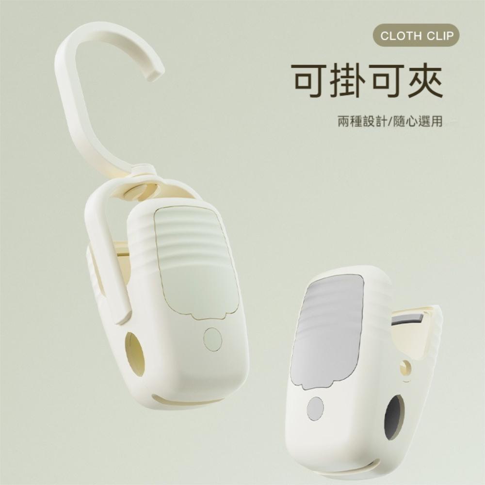 『熊愛貝百貨』晾衣架無痕軟膠材質防風夾加大加厚TPR防滑掛勾夾掛勾式曬衣架-細節圖3