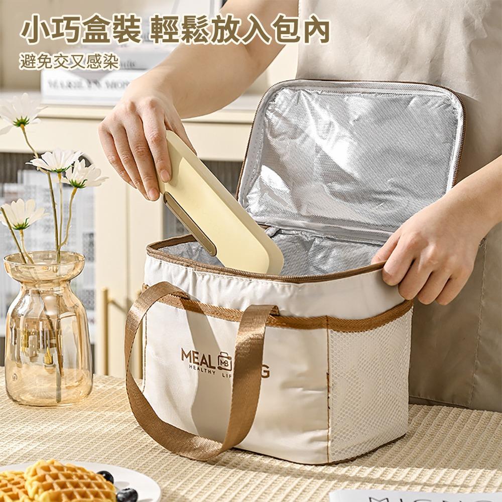 『熊愛貝百貨』靜音設計上班族學生出遊餐具盒304不鏽鋼環保餐具組-細節圖4