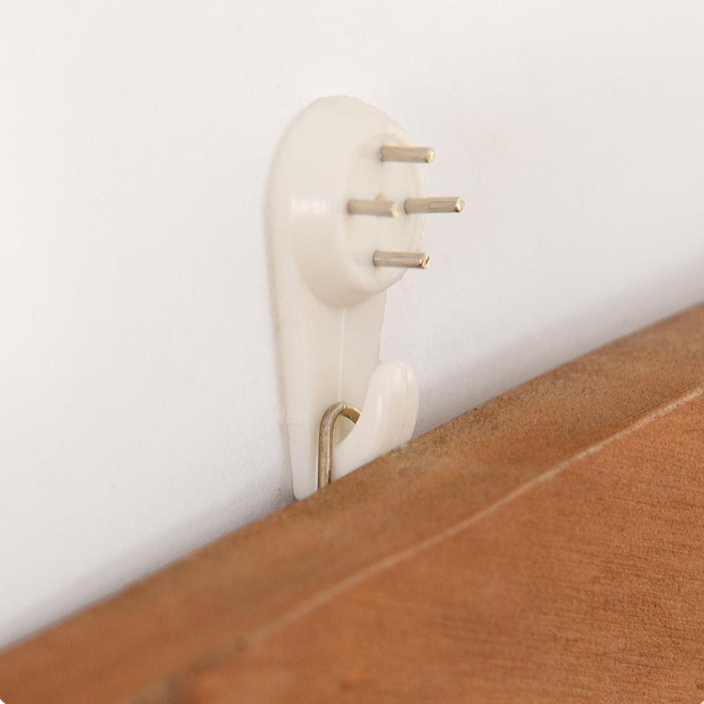 『熊愛貝百貨』加強型附釘式簡易快速定位掛勾像框掛畫壁掛門後隱藏式掛釘-細節圖3