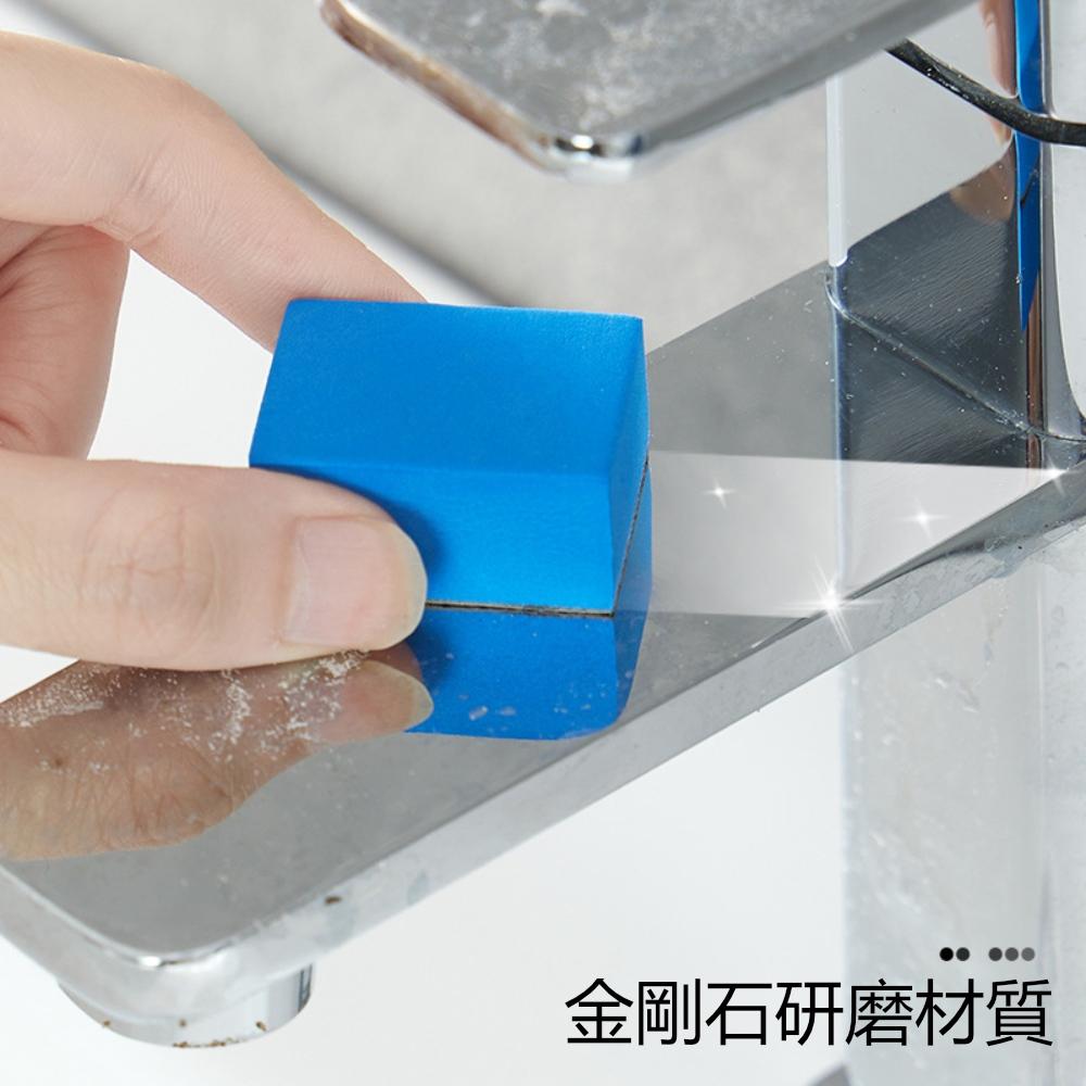 『熊愛貝百貨』高密度壓縮鏡子清潔刷浴室玻璃清潔器水垢去除魔力海綿擦-細節圖3