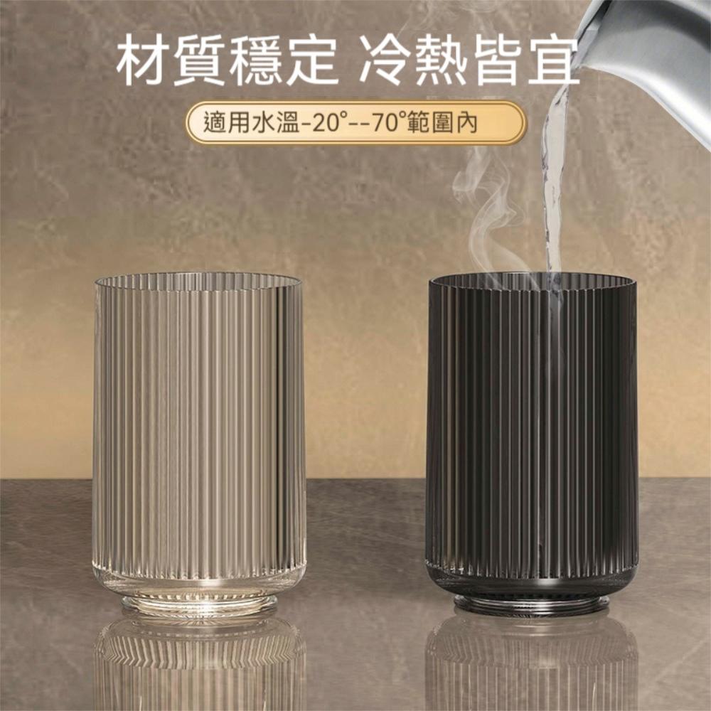 『熊愛貝百貨』牙刷牙膏收納架不積水洗漱杯組材質升級PET+PP壁掛倒扣式漱口杯組-細節圖4