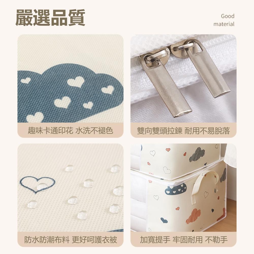 『熊愛貝百貨』棉被收納袋大容量行李整理袋開學外宿租屋族衣服被子行李打包袋-細節圖3
