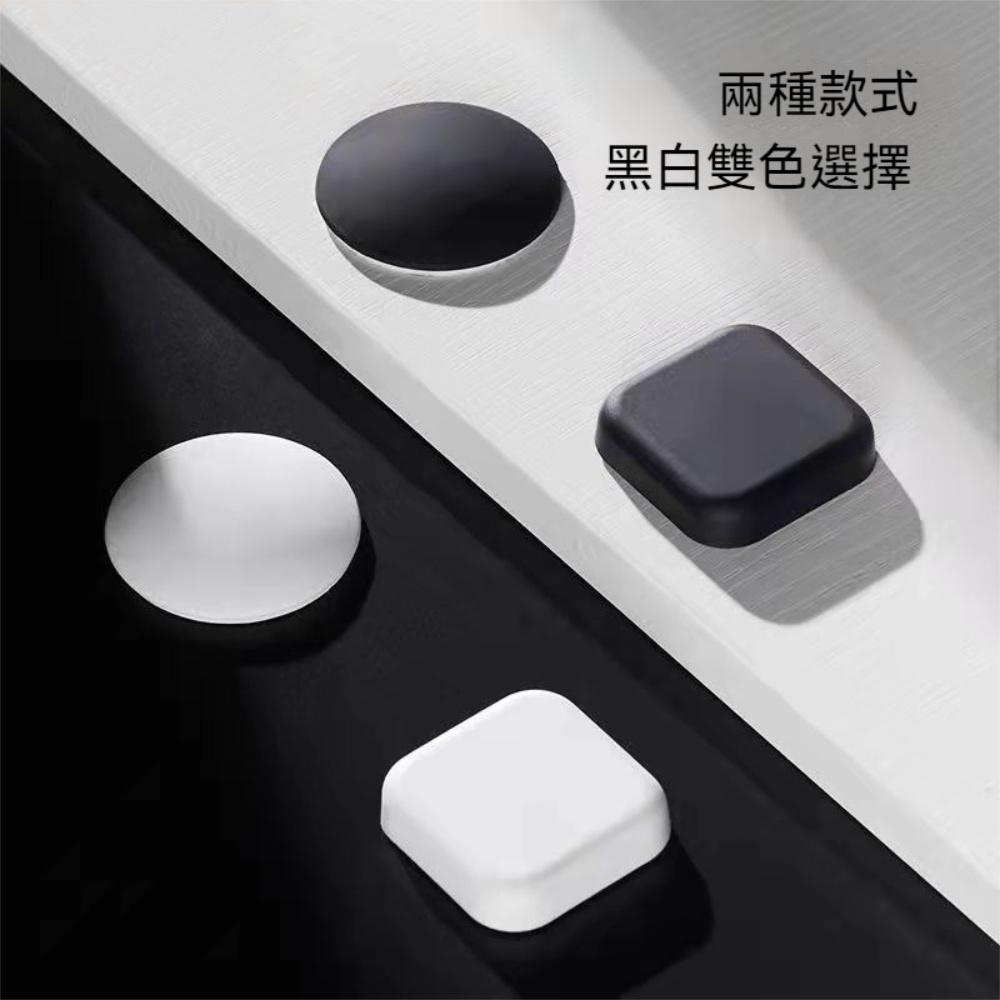 『熊愛貝百貨』加厚型防噪音不傷牆面緩衝墊免打孔壁掛式門後防撞墊-細節圖2