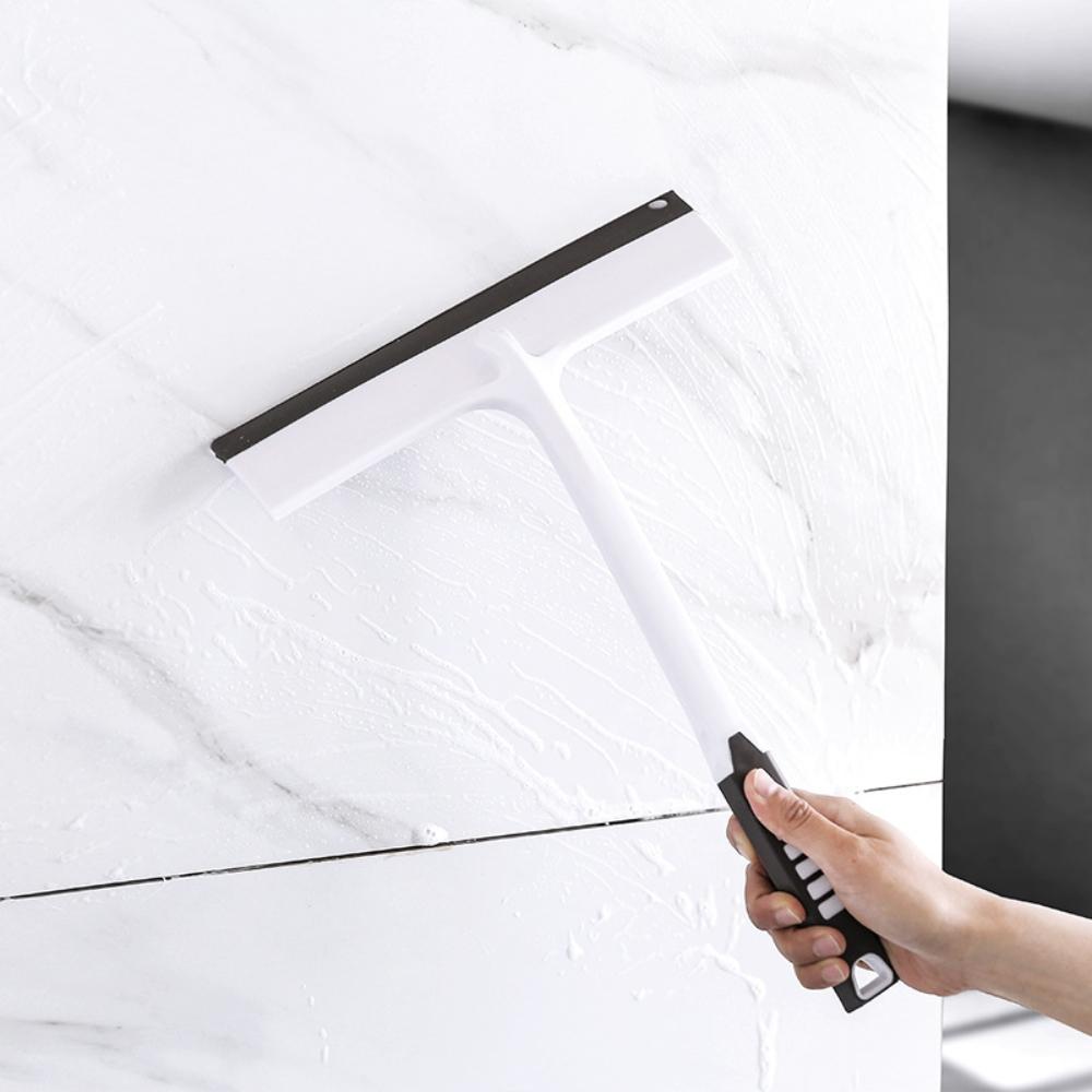 『熊愛貝百貨』長柄寬版刮刀窗戶玻璃清潔流理台桌面水漬刮板刮水器-細節圖3