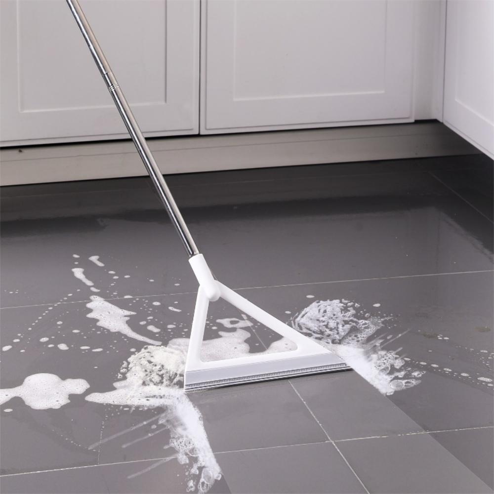 『熊愛貝百貨』超輕量化矽膠高密合度平面掃把 浴室牆面地板刮水刀-細節圖3