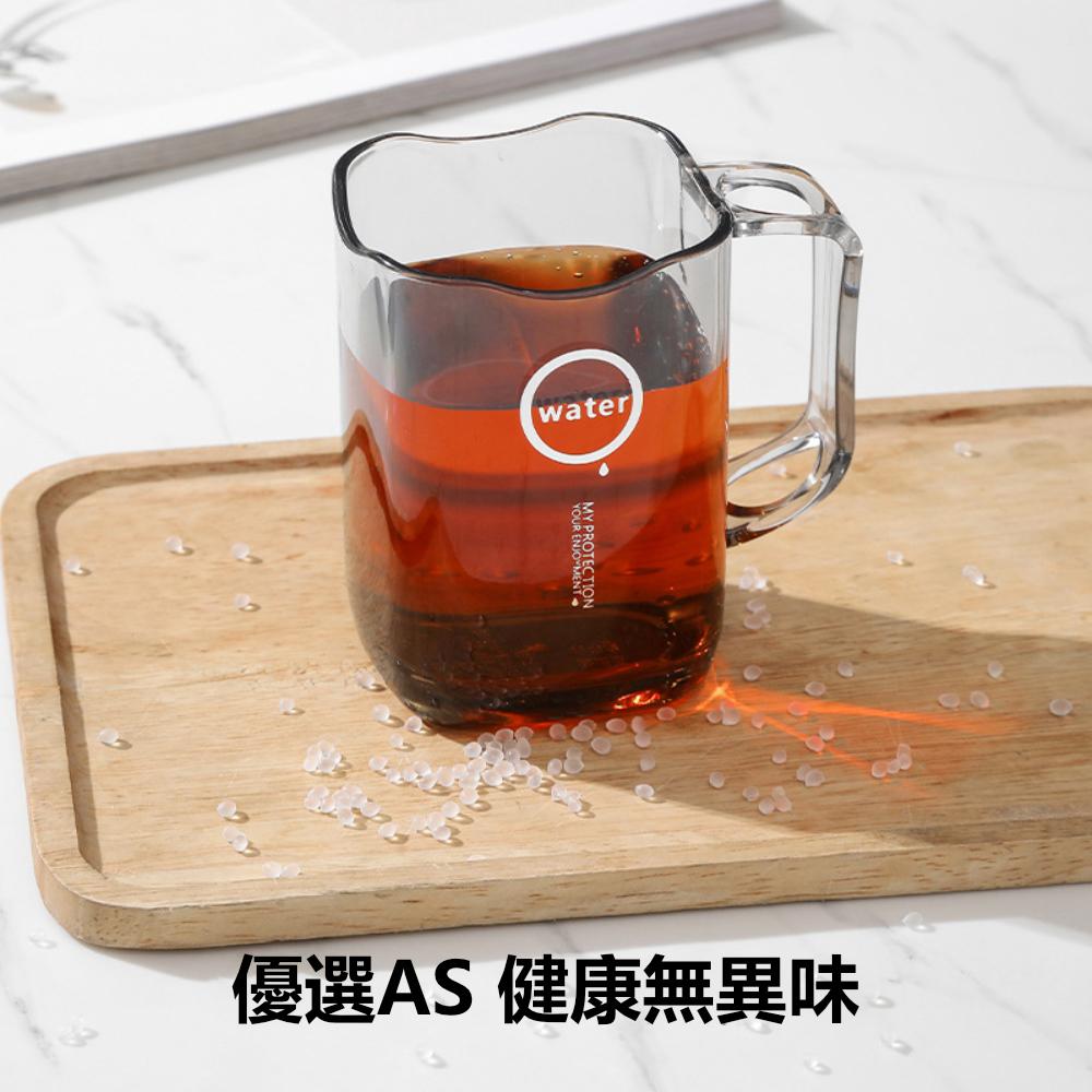 『熊愛貝百貨』簡約漱口杯家用情侶刷牙杯透明附牙刷架杯-細節圖4