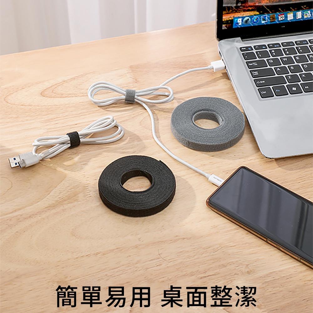 『熊愛貝百貨』點斷式可裁剪魔術貼理線器 可重覆使用環保設計束帶-細節圖3