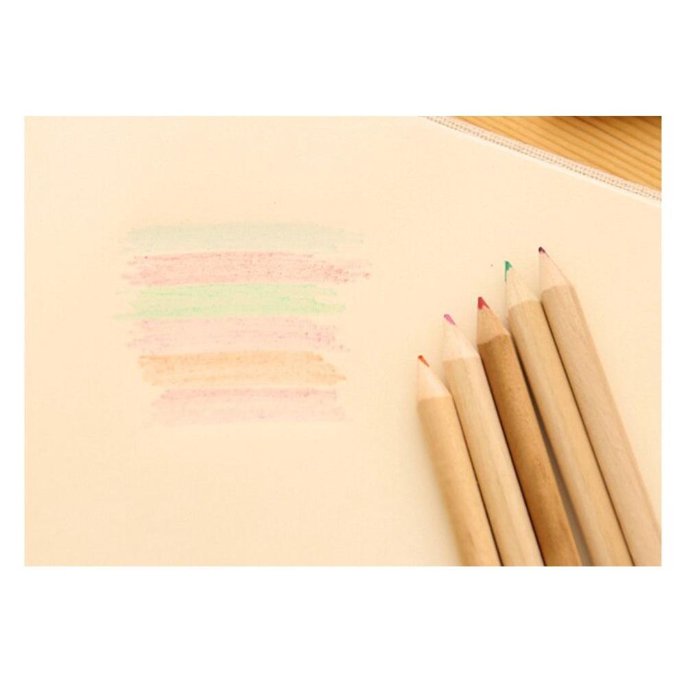 『熊愛貝百貨』動物森林12色彩色鉛筆 自帶削鉛筆器-細節圖5