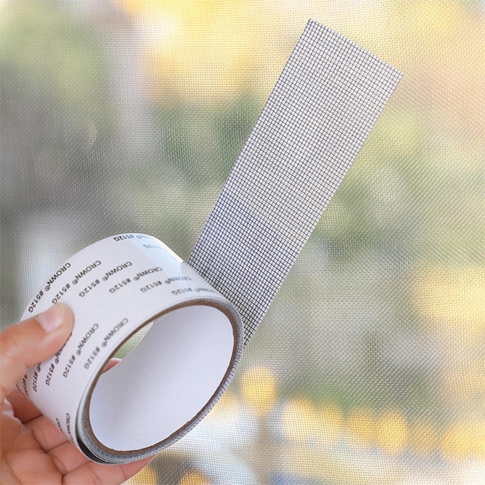 『熊愛貝百貨』門窗細縫紗窗修補魔術貼 排水口防蚊防蟲破洞修補貼-細節圖3